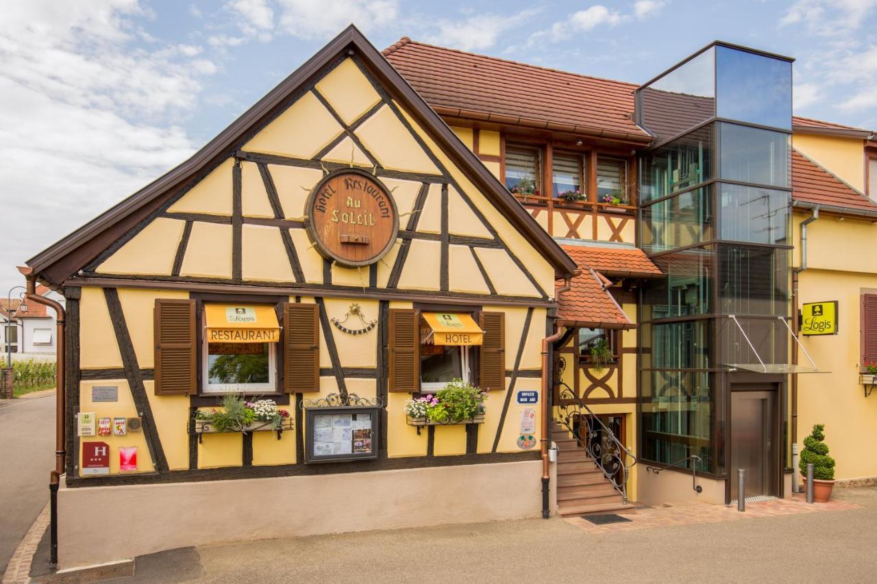 Au Soleil Hotell Wettolsheim Exteriör bild