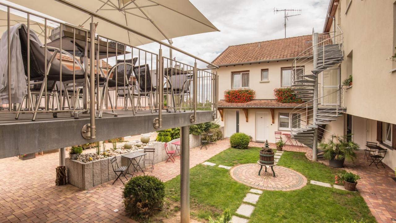 Au Soleil Hotell Wettolsheim Exteriör bild
